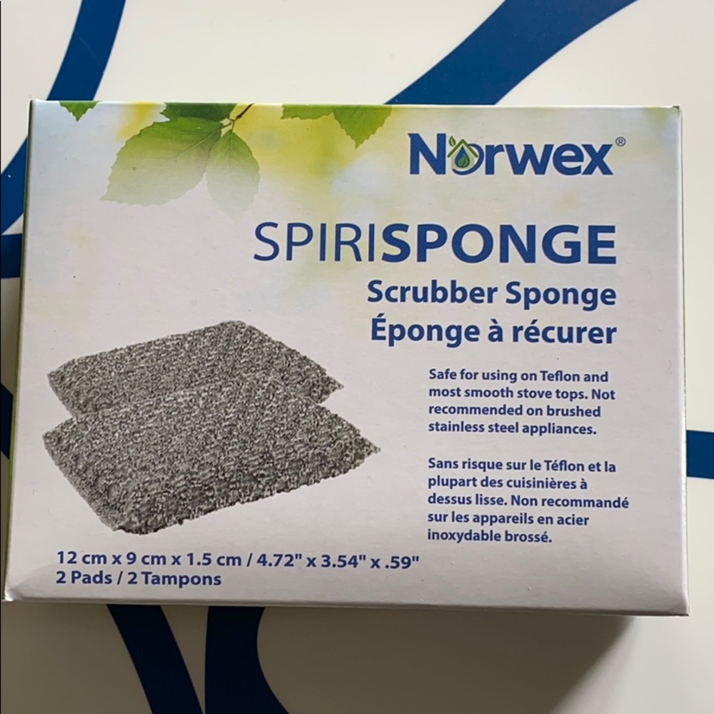 Norwex Spirisponge-brand new; contains 2 sponges